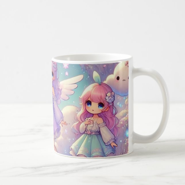 Caneca De Café design do mundo caprichoso (Direita)