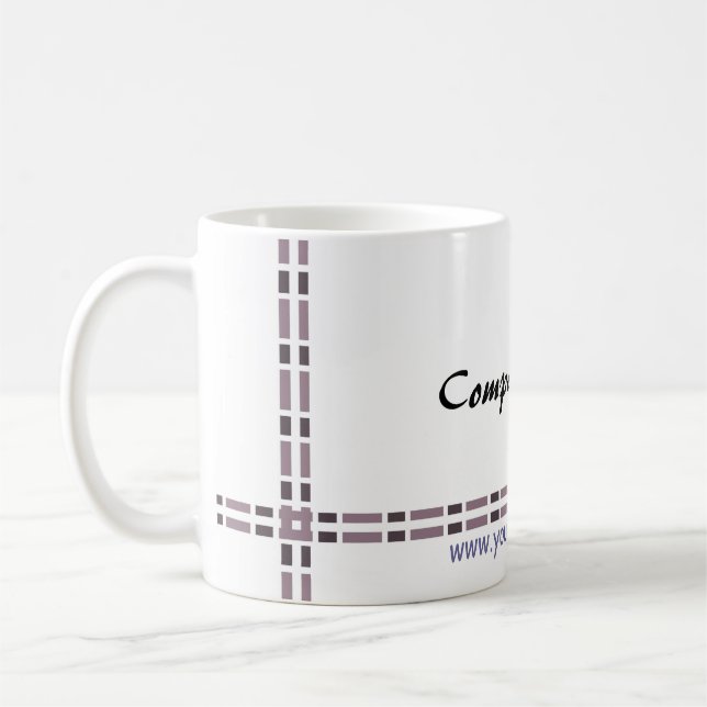 Caneca De Café Design do Office Link de Grama (Esquerda)