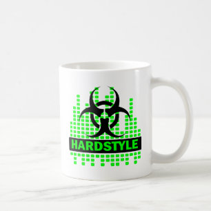 Caneca De Café Design do ritmo de Hardstyle