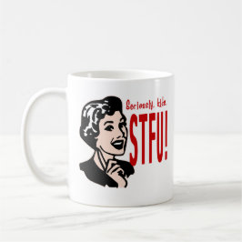 Caneca De Café Design engraçado do dia das mães