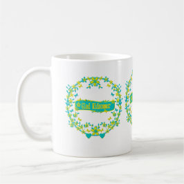 Caneca De Café design escandinava, Glad Midsommar