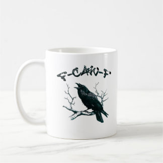 Caneca De Café Design Estético F-Caw-F