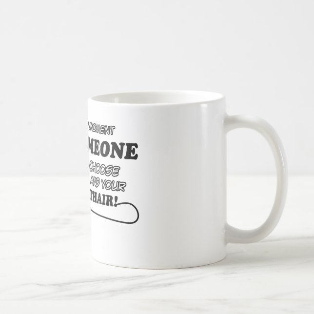 Caneca De Café Design exótico inábil do shorthair (Direita)