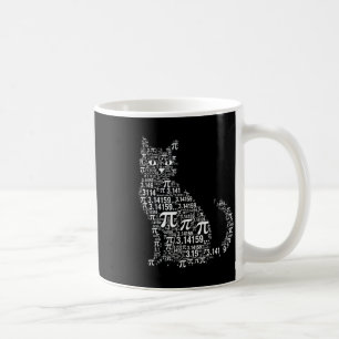 Caneca De Café design geek amante de matemática gato engraçado