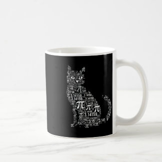 Caneca De Café design geek amante de matemática gato engraçado