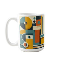 Design Geométrico Clássico, 11 oz