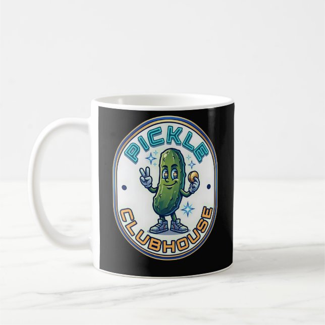 Caneca De Café Design Gráfico Pickl Slubhouse de Moda Urbana (Esquerda)