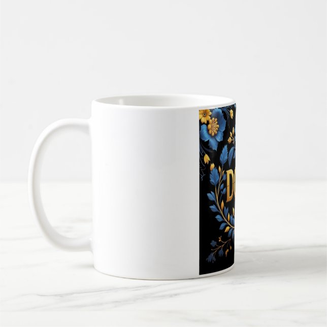 Caneca De Café Design Gráfico Trabalho de arte digital Mug - Únic (Esquerda)
