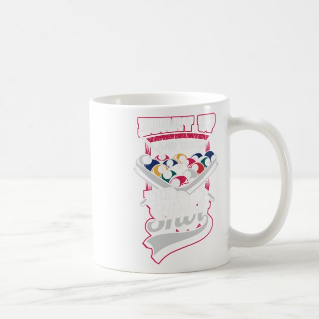 Caneca De Café Design Hilariante Para Snooker E Ventiladores Pisc (Direita)