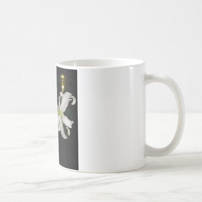 Caneca De Café Design Irlandês - A Coleção de Flores (Direita)