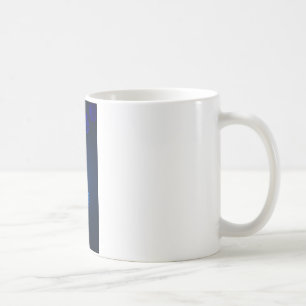 Caneca De Café Design Irlandês Cristal Azul