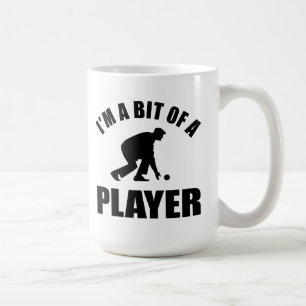 Caneca De Café Design legal da boliche do gramado