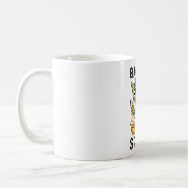 Caneca De Café Design Legal de Pato de Volta às Aulas, Desenho An