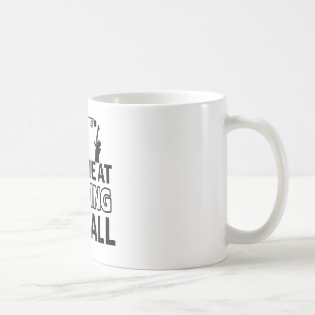 Caneca De Café Design legal do Netball (Direita)