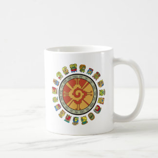 Caneca De Café Design maia do calendário