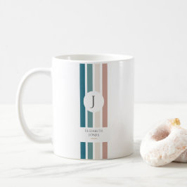 Caneca De Café Design minimalista em cores pastosas