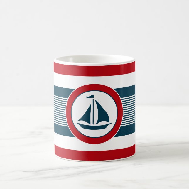 Caneca De Café Design náutico (Centro)
