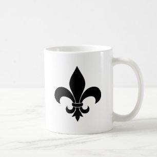 Caneca De Café Design parisiense do teste padrão francês da flo