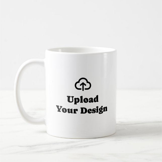 Caneca De Café Design Personalizado (Esquerda)