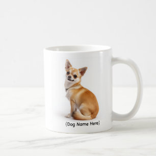 Caneca De Café Design Personalizado de Chihuahua “Eu Posso Tudo”