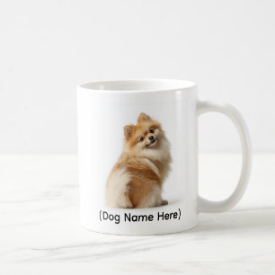 Caneca De Café Design Personalizado de Pomerânia “Eu Posso Tudo”