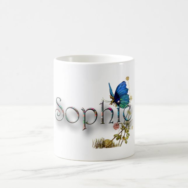 Caneca De Café Design personalizado de "Sophie" (Centro)