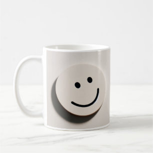 Caneca De Café Design seu dia com um sorriso feliz