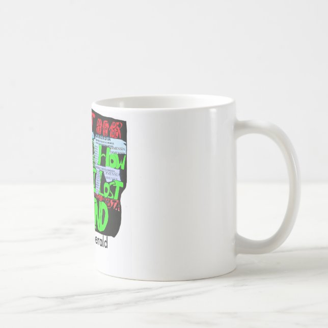 Caneca De Café design ZAZZLE DIMENSIA da camisa, Tom Fitzgerald (Direita)