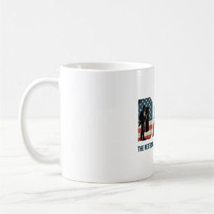 Caneca De Café Designação da Bandeira Americana Lenda Veterano Pa