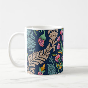 Caneca De Café Designação do Mughal Tradicional,padrão,flora