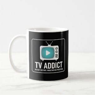 Caneca De Café Designar Maratona Em Andamento Não Perturbe Viciad