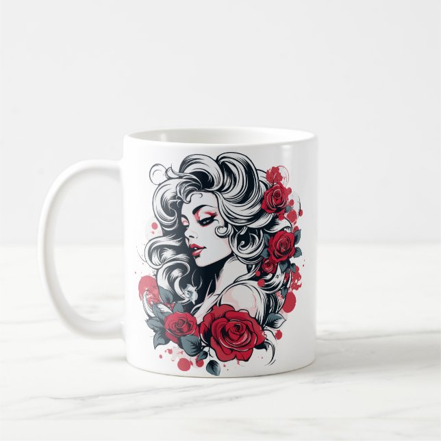 Caneca De Café Designer Exclusivo (Esquerda)