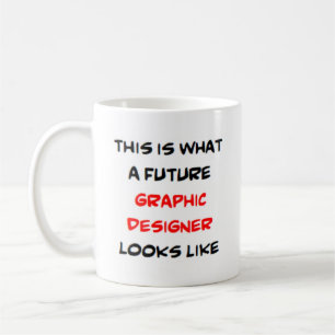 Caneca De Café designer gráfico futuro