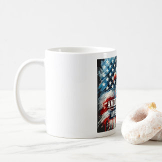 Caneca De Café Designer Mug "American Made. Orgulho Americano"
