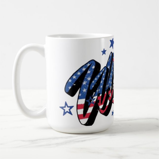 Caneca De Café designo EUA (Esquerda)
