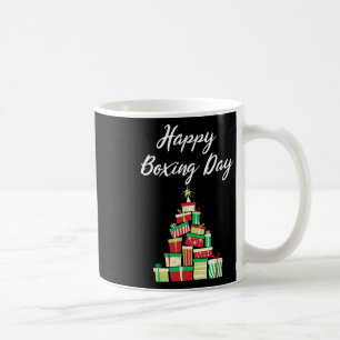 Caneca De Café Designs da nova era - Feliz dia de boxim com Natal