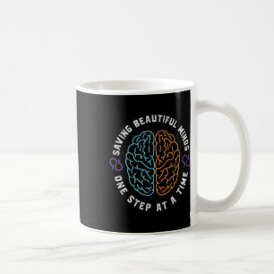 Caneca De Café Designs de Sensibilização para o Heimerheimer Supo