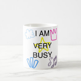Caneca De Café Designs Únicos Estou Muito Ocupado