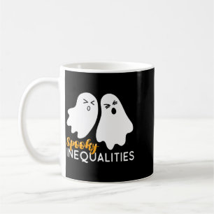 Caneca De Café Desigualdades Assustadoras Fantasmas - Matemática