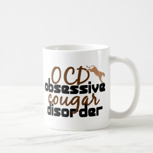 Caneca De Café Desordem obsessiva do puma
