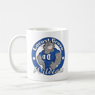 Caneca de café desorganizada de LGHS