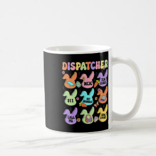 Caneca De Café Despachante Páscoa Coquete Coelhinho Fofo Vaqueira