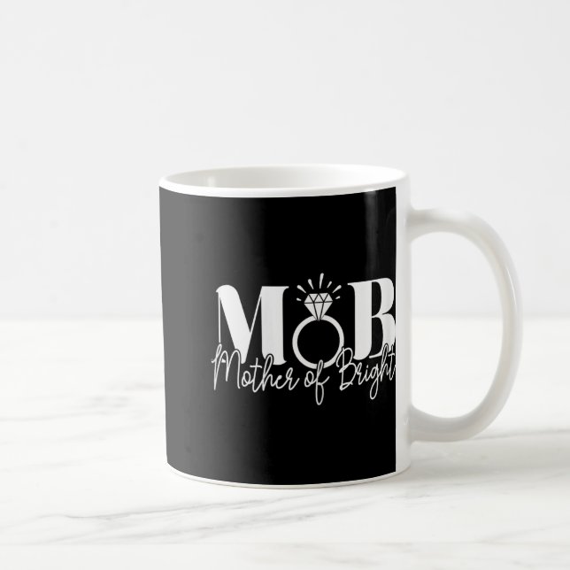 Caneca De Café Despedida de Solteira Casamento Mãe Mãe da Noiva (Direita)