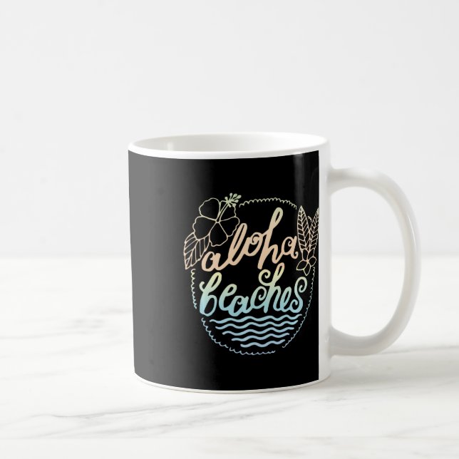 Caneca De Café Despedida de Solteira - Praias de Aloha  (Direita)