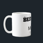 Caneca De Café Despedida de solteiro do padrinho adicionar nome d<br><div class="desc">desenho</div>