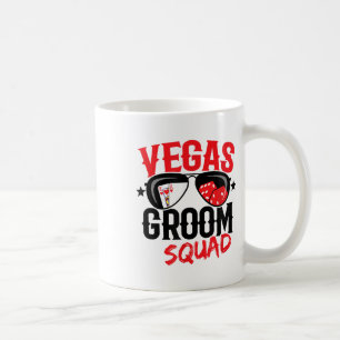 Caneca De Café Despedida de Solteiro em Vegas - Casado em Vegas -