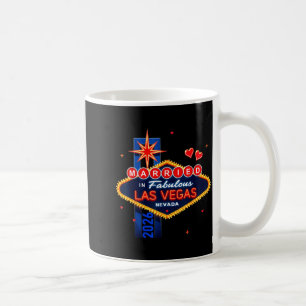 Caneca De Café Despedida de Solteiro em Vegas Casado em Vegas Noi