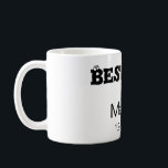 Caneca De Café Despedida de solteiro padrinho adicionar nome data<br><div class="desc">desenho</div>