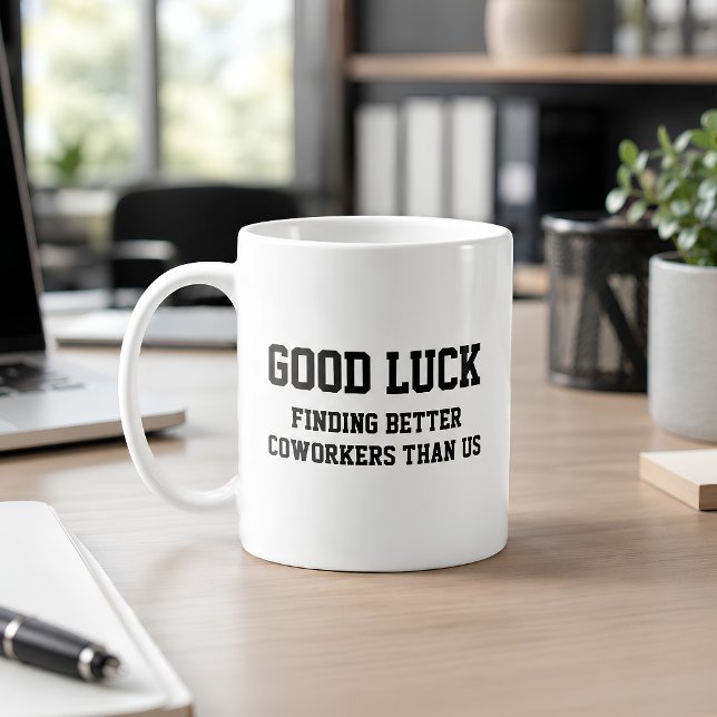 Caneca De Café Despedida Engraçada de Colega de Trabalho  (Criador carregado)