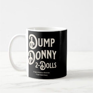 Caneca De Café Despejar Donny 2 Bonecas Duas Bonecas Trump Tarifa